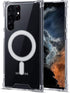 Samsung Galaxy S22 Ultra Magnetic Case for MagSafe - Shockproof Transparent Clear Phone Case Funda for S22 Ultra.