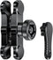 BRCOVAN Anti-Theft Aluminum Alloy Double Socket Arm for RAM Mounts B Size 1'' Ball & Motorcycle Phone Holder