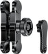BRCOVAN Anti-Theft Aluminum Alloy Double Socket Arm for RAM Mounts B Size 1'' Ball & Motorcycle Phone Holder