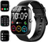 Smart Watch for Men Women, 2024 HD 1.91" Smartwatch Fitness Activity Tracker, 110+ Sports, IP68 Waterproof, Heart Rate
