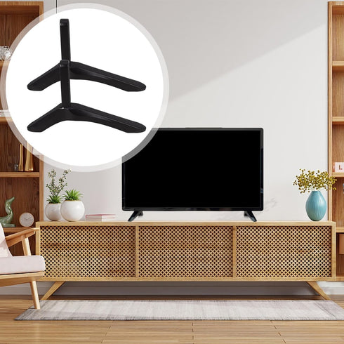 DOITOOL 2 20-55 mm Pcs Universal TV Stand Base Compatible with Samsung TV Legs for Installation Hole Distance
