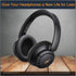 Earpads for Anker Soundcore Life Q30 Q35 Replacement Ear Cushion Pads with Memory Foam and Protein Leather
