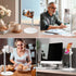 Xiaoshuang 360 Adjustable Phone Stand for Desk with Clip Mount Live Streaming: Rotatable Overhead Shot Holder