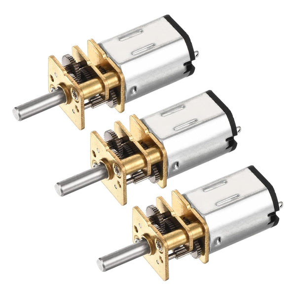 DMiotech 3pcs 3V 200RPM Rated Torque 1.7 Output Shaft Length 10mm Micro