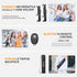 Auleda 71 6.6 LB VT-831HYS Camera Tripod Aluminum Tall Tripod Stand Compatible with Canon Nikon with Wireless Remote