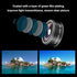 Phone Camera Lens Kit (11 Lenses), Clip on Fisheye/Macro/Wide Angle Lens Attachment with Travel Case for iPhone &