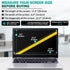 2-Pack 13.3 inch 16:9 13.3 16:9 F FORITO Anti Blue Light Laptop Screen Protector, Anti Glare & Anti Scratch Screen