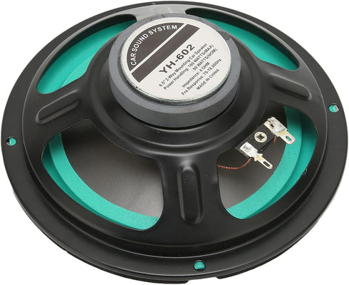 6.5in Car Audio Speaker Subwoofer, 160W High Power Bass Surround Sound Stereo Subwoofer Speaker System 93 DB, 4 Ohm, 50 Oz Magnet, 70Hz-18KHz Voice Coil