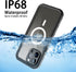 iPhone 13 Pro Max Waterproof MagSafe Compatible Case, 6.7" Shockproof Full Protection with Built-in Screen Protector,