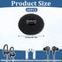 Trinkrittey 50 18mm MP3 MP4 13-18mm Pcs Earbud Sponge Cover Protector Soft Foam Earbud Tips Cushions for NAD Earpiece