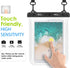 MoKo Waterproof Tablet Case, Dry Bag Compatible with iPad 10th, Mini 6/5/4/3, Air 5/4, Pro 11 2022, Galaxy Tab S6/S7,