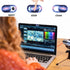 Amabro 8PCS Webcam Cover Slide, Starry Sky Laptop Camera Cover Slide Phone Camera Cover Ultra Thin Computer Camera