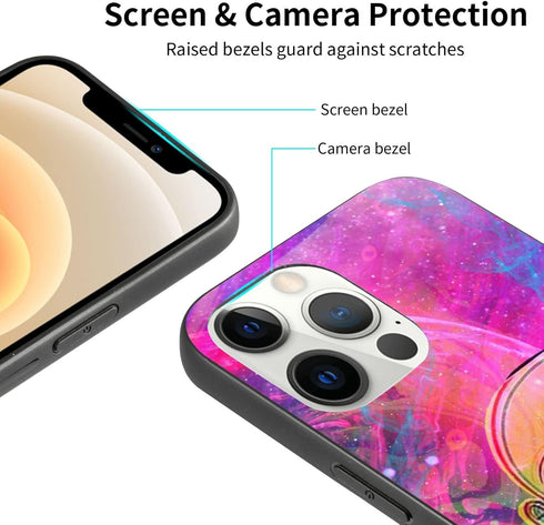 Alien Smoke Design iPhone 13 Pro Max Case - Shockproof TPU Gift for Women & Girls, Compatible & Stylish!