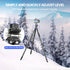 WEYLLAN LH7 1/4'' 3/8" 10kg/22lbs Leveling Head Tripod Leveling Base for Camera Tripod Leveler Aluminum Alloy Tripod