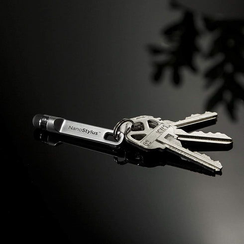 KeySmart NanoStylus – Mini Keyring Stylus, Ergonomic, Portable and Precise Keychain Stylus Pen for Touch Screens