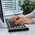 sungwoo Wireless Silicone Keyboard, 2.4GHz Wireless, Foldable Rollup Waterproof Dustproof Lightweight for Travel (Black)