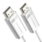 Fiber Optic HDMI 2.1 Cable, Lightweight Active Optical HDMI Cord for Projector, Game Console, PC, TV