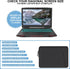 Laptop Sleeve Bag 14 inch, Shockproof Protective Cover with Accessories Pocket, Portable Case for 14 inch MacBook