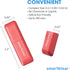 Carbon Klean Smart Phone Screen Cleaner - SmartKlear with Durable Carbon Microfiber Technology (Injected Pink)