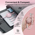 USB C Retractable Multi 5-in-1 Charging Cable, 100W+27W+10W PD Fast Charger for iPhone 15/14/13/12/Samsung S23, Pink
