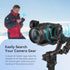 SMALLRIG Cage for AirTag, Camera Adapter Mount with Dual 1/4"-20 Screw Mount, Compatible with Camera Cage and Camera