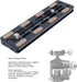 Akozon 1/4in 3/8in Camera Plate Aluminum Alloy Baseplate Screw for DSLR Mirrorless Action Compact Tripod Mount