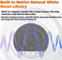 2026 5.4 (Blue*2) New Bluetooth Pillow Speaker for Sleeping, Under Pillow Speaker Bluetooth with White Noise, Ultra