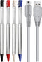 Generic 3DS Stylus Pen, 4 in 1 Metal Retractable Replacement Stylus Touch Styli