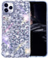 Bonitec 3D Glitter Sparkle Bling Case for iPhone 11 Pro, Luxury Rhinestone Diamond Bumper, Clear Gems Cover