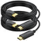 4K DisplayPort to HDMI Cable 10 Feet, 2-Pack DP (Display Port) to