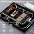 USB C Headphones with Charging for iPhone 15 Plus Pro Max, Samsung S24 S23 S22 A53 - Magnetic Wired Earbuds with Mic
