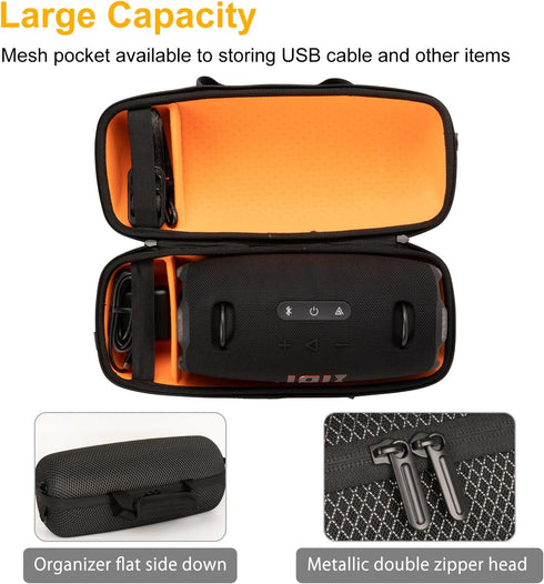 Hard Case for JBL Xtreme 4/Xtreme 3 Bluetooth Speaker, Travel Storage Bag
