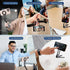GcwJovialite 17-12, N52 360 Magnetic Phone Tripod Stand for iPhone Magnet, Portable ABS Holder, Rotation, MagSafe