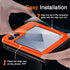 Ferilinso (3 Pack) Screen Protector for Samsung Galaxy Z Flip 6, Inside Anti-Spy Film + 3 Pack Back Tempered Glass +