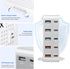 166W GaN 10-Port USB C Charging Station, PD20W QC18W Fast Charging Wall Charger for iPhone 15/14/13/12/11