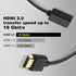 VCE 2-Pack HDMI Male to Female Swivel Adapter, Gold Plated Converter for Google Chrome Cast, Roku Streaming Stick