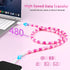 17 16 2 1 3FT 60W 15 14 13 12 S25 S24 SAMONPOW for iPhone Pro Charger Cord in USB C Charger Cable Jade Beaded Multi