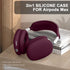 Compatible with AirPods Max, Ear Pad Case Cover for AirPods Max Headphones, Anti-Scratch Accessories Soft Silicone