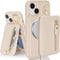 DEYHU for iPhone 13 Phone case with Card Holder with Compatible magsafe Magnetic,