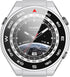 FitTurn PC+Tempered Glass Screen Protector Case for Huawei Watch Ultimate, Full Coverage Bumper (6 Pack)