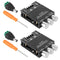 AITRIP 2PCS ZK-502MT Bluetooth Amplifier Board,Bluetooth 5.0 Subwoofer 2.0 Channel High Power Audio