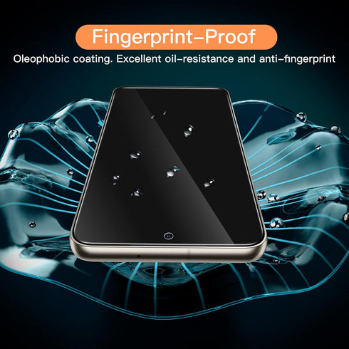 JETech 3-Pack Tempered Glass Screen Protector for Samsung Galaxy S23 5G 6.1-Inch, HD Clear, Fingerprint ID Compatible