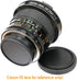 (2 Pack) FD Mount Rear Lens, FD Body Cover, Camera Body Protective Dust Cover, FD Lens Cap, FD Mount Back Cap, FD Cap, Compatible with Canon F1 FTb TLb T90 T80 T70 T60 AL-1 AE-1 F-1 AV-1 AT-1