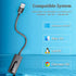 USB Ethernet Adapter, USB 3.0 to 10/100/1000 Gigabit Ethernet LAN Network Adapter for Nintendo, MacBook, Windows PC
