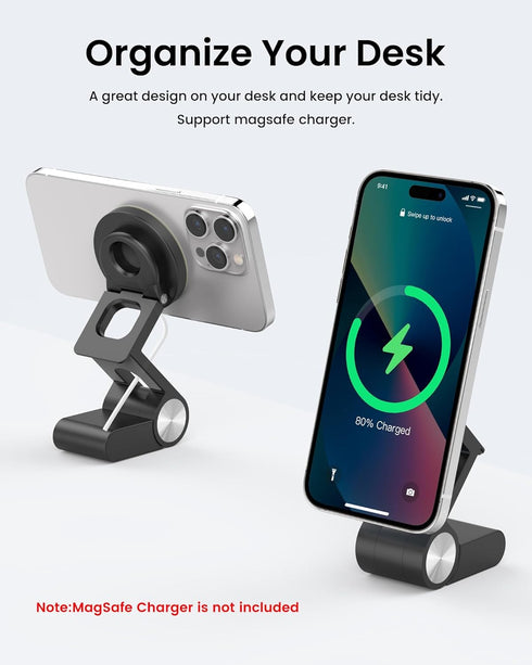 SODI Continuity Camera Mount for Desktop Monitor & iMac, Adjustable Magnetic Stand for iPhone