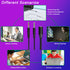 Headphone Splitter for PC, 3.5mm Female to Dual 3.5mm Male Mic Audio Stereo Jack Y Splitter Cable for Gaming Headset