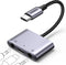 UGREEN USB C to 3.5mm Audio Adapter 3 in 1 Charger and Headphone Splitter with PD 60W