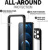 BEASTEK Waterproof Case for iPhone 12 Pro Max, NRE Series Shockproof IP68 with Built-in Screen Protector (Clear)