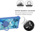 BLU View5 Pro Case, Colorful Reflect Light, Hard PC + Soft Silicone, Ring Support Phone Cover