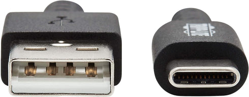 Heavy Duty USB-A to USB C Charging Sync Cable, Android M/10ft
